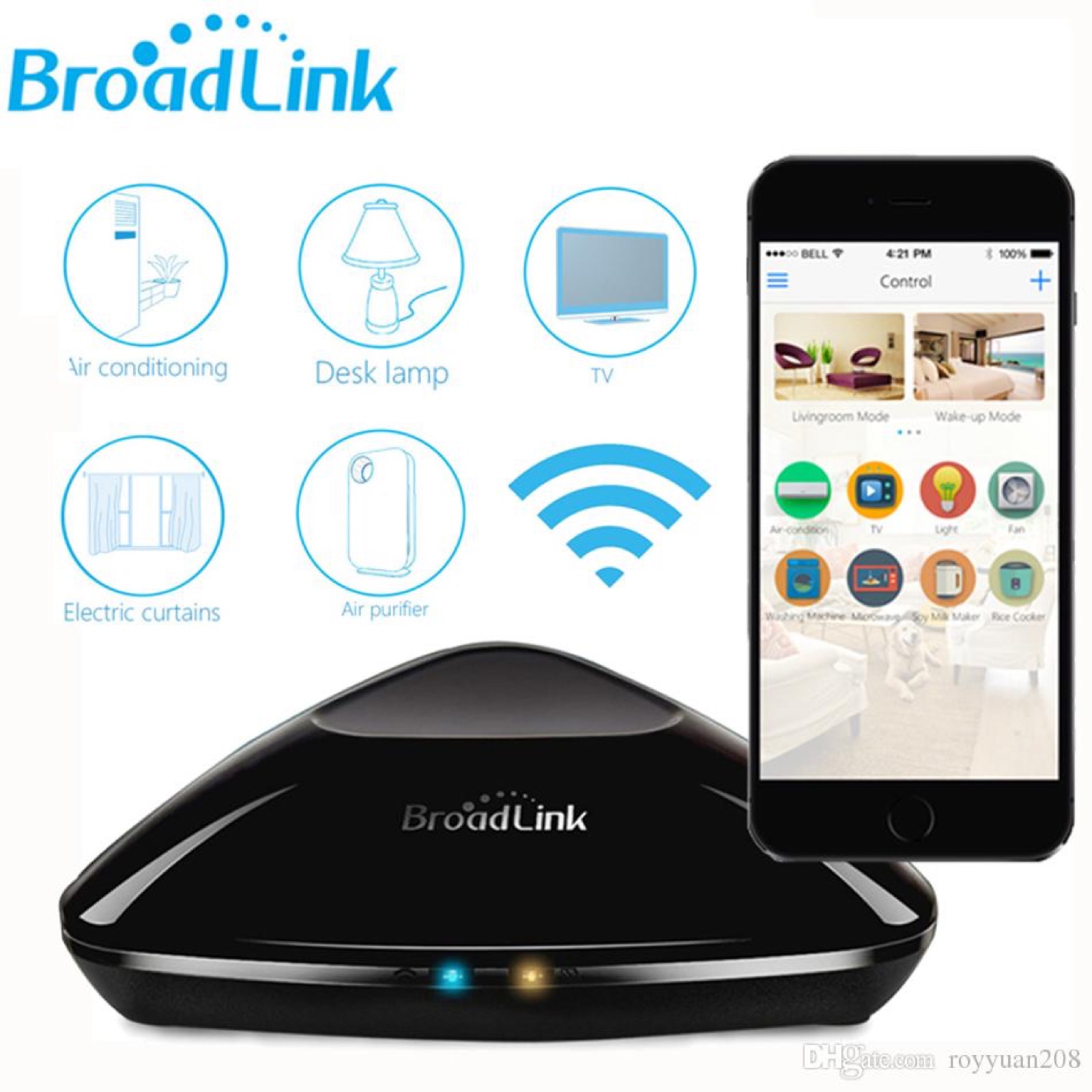 Broadlink intégration Gladys