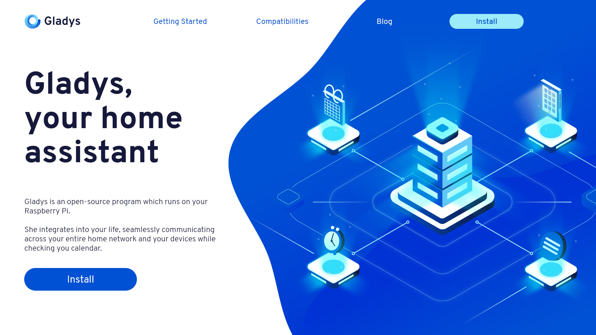 Landing page