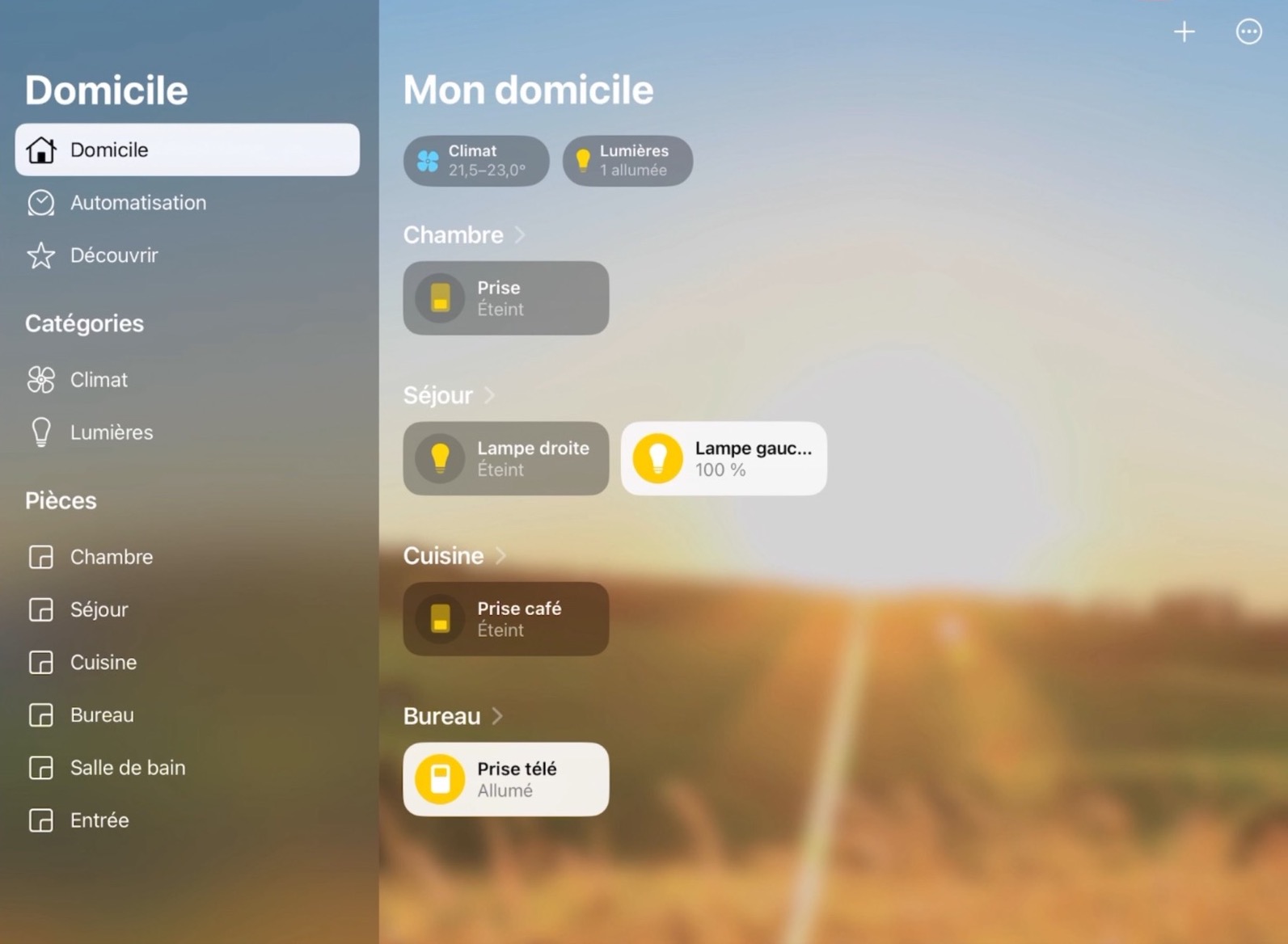 Intégration HomeKit Gladys