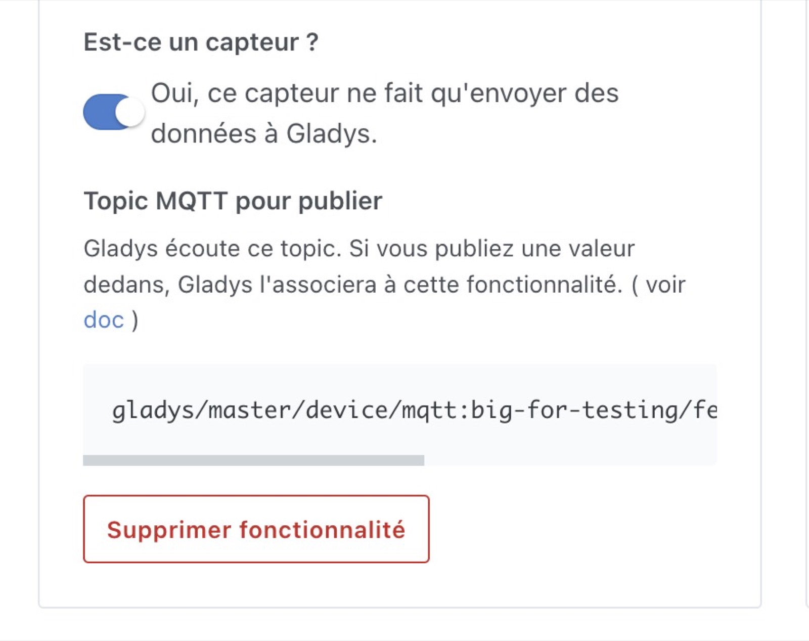 Capteur MQTT